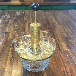 Vintage MCM Park Sherman Liquor Decanter